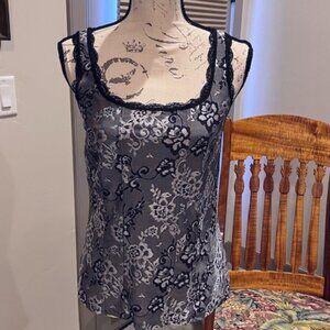 White House/Black Market Floral Camisole-SMALL